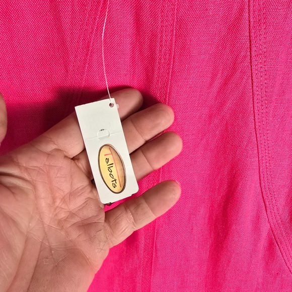 Talbots NWT Women's Pink‎ Sleeveless Knee Length Career Dress - Picture 6 of 9